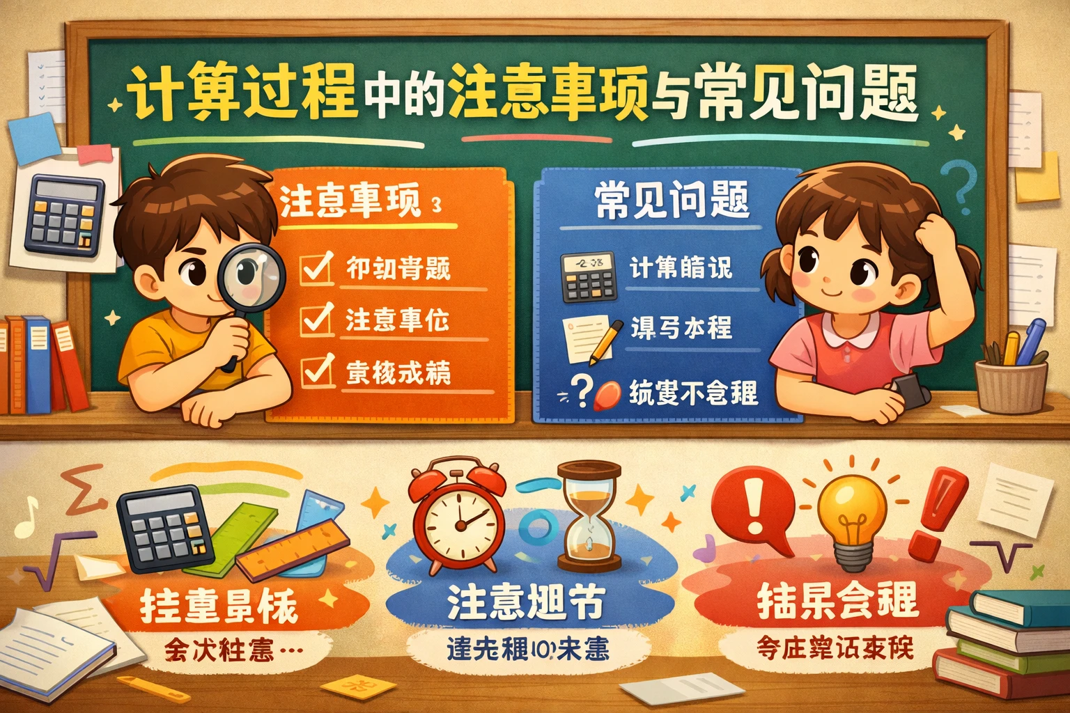 计算过程中的注意事项与常见问题