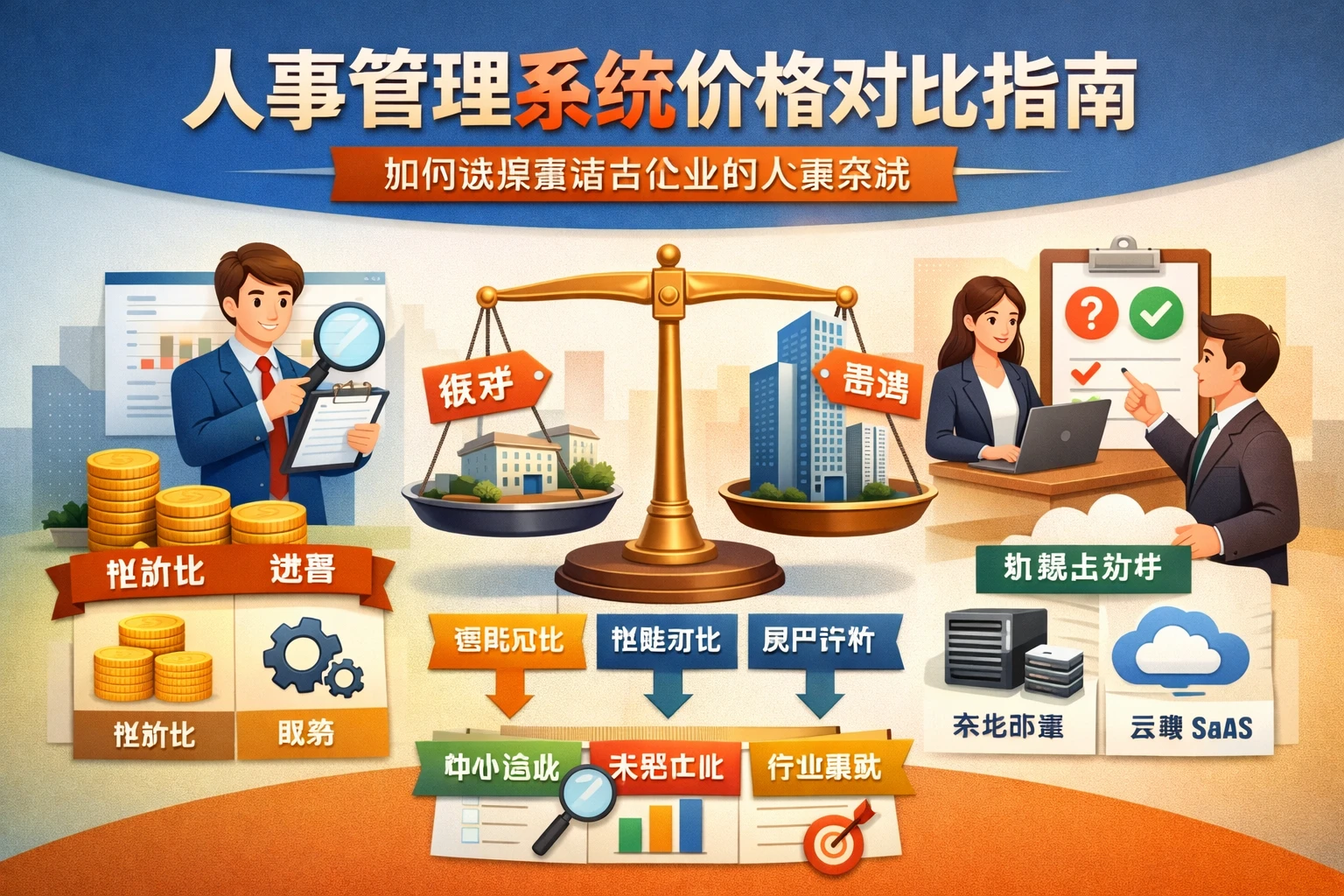 人事管理系统价格对比指南：如何选择最适合企业的人事系统