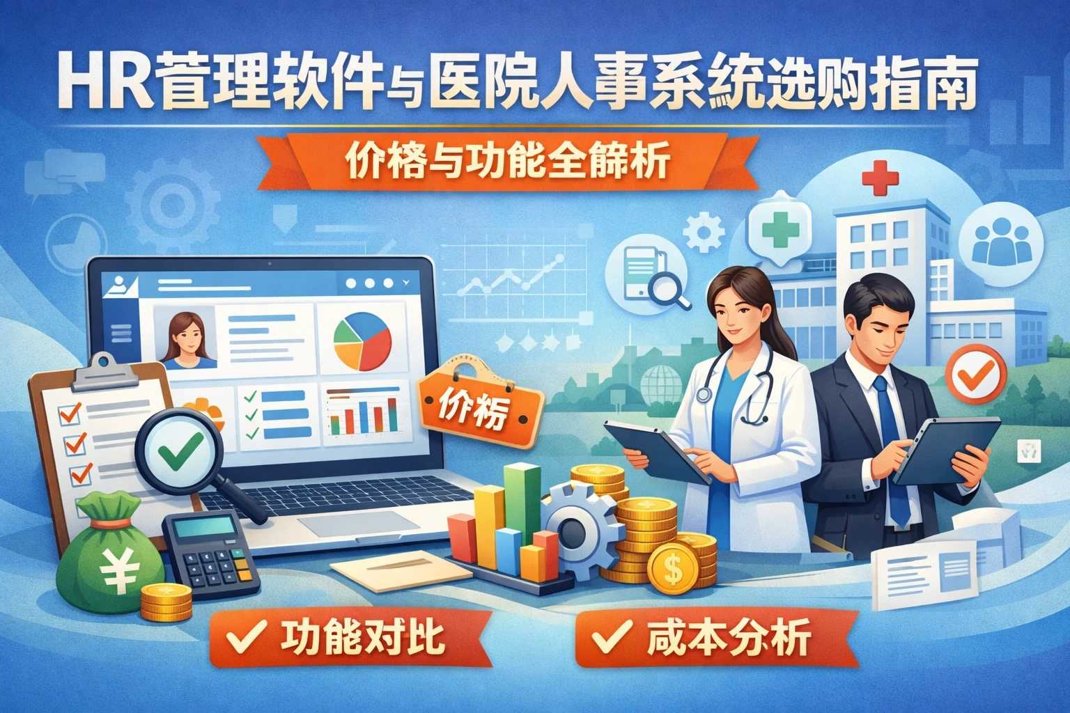 HR管理软件与医院人事系统选购指南：价格与功能全解析