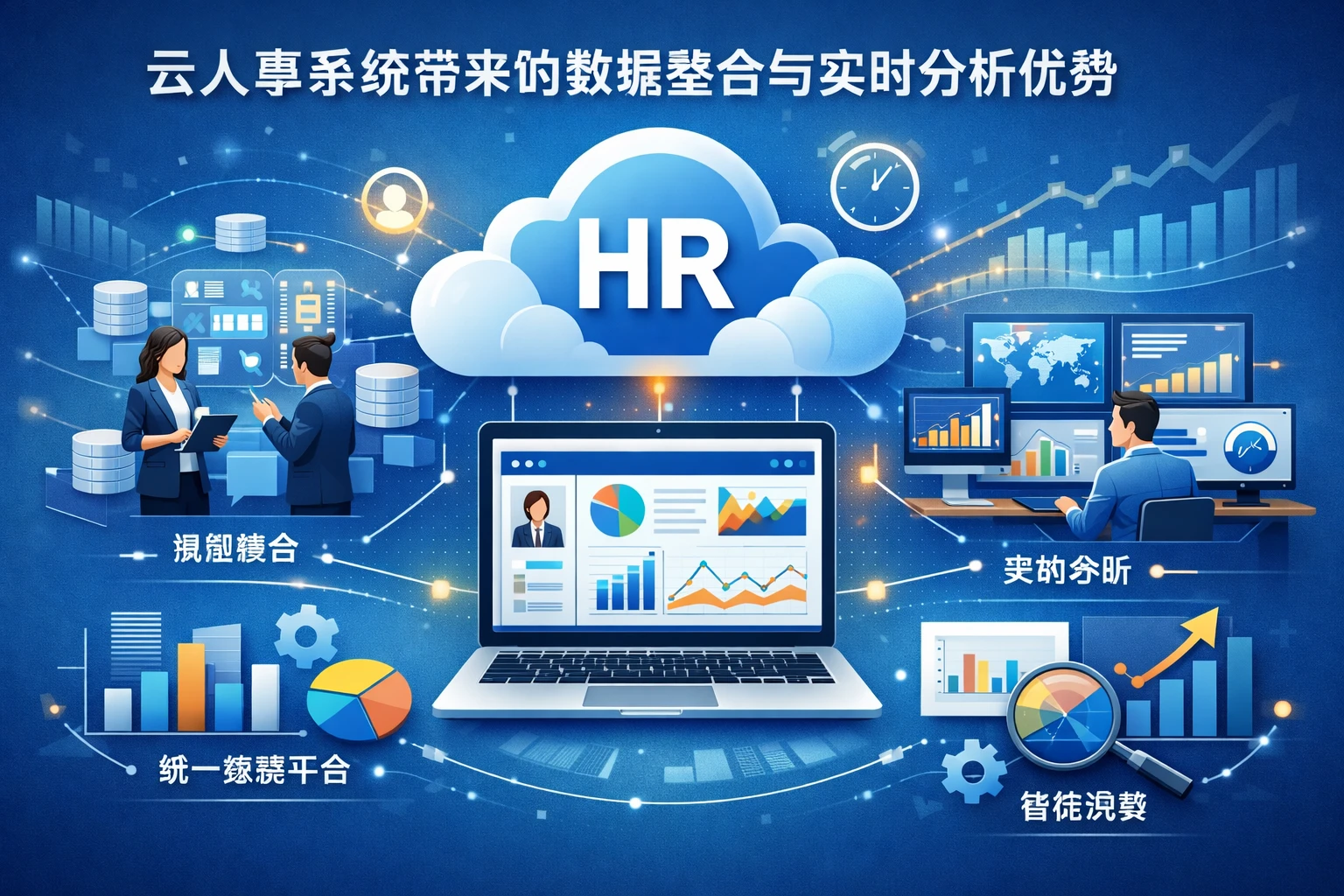 云人事系统带来的数据整合与实时分析优势
