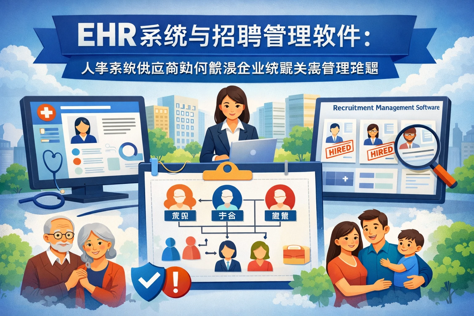 EHR系统与招聘管理软件:人事系统供应商如何解决企业亲属关系管理难题