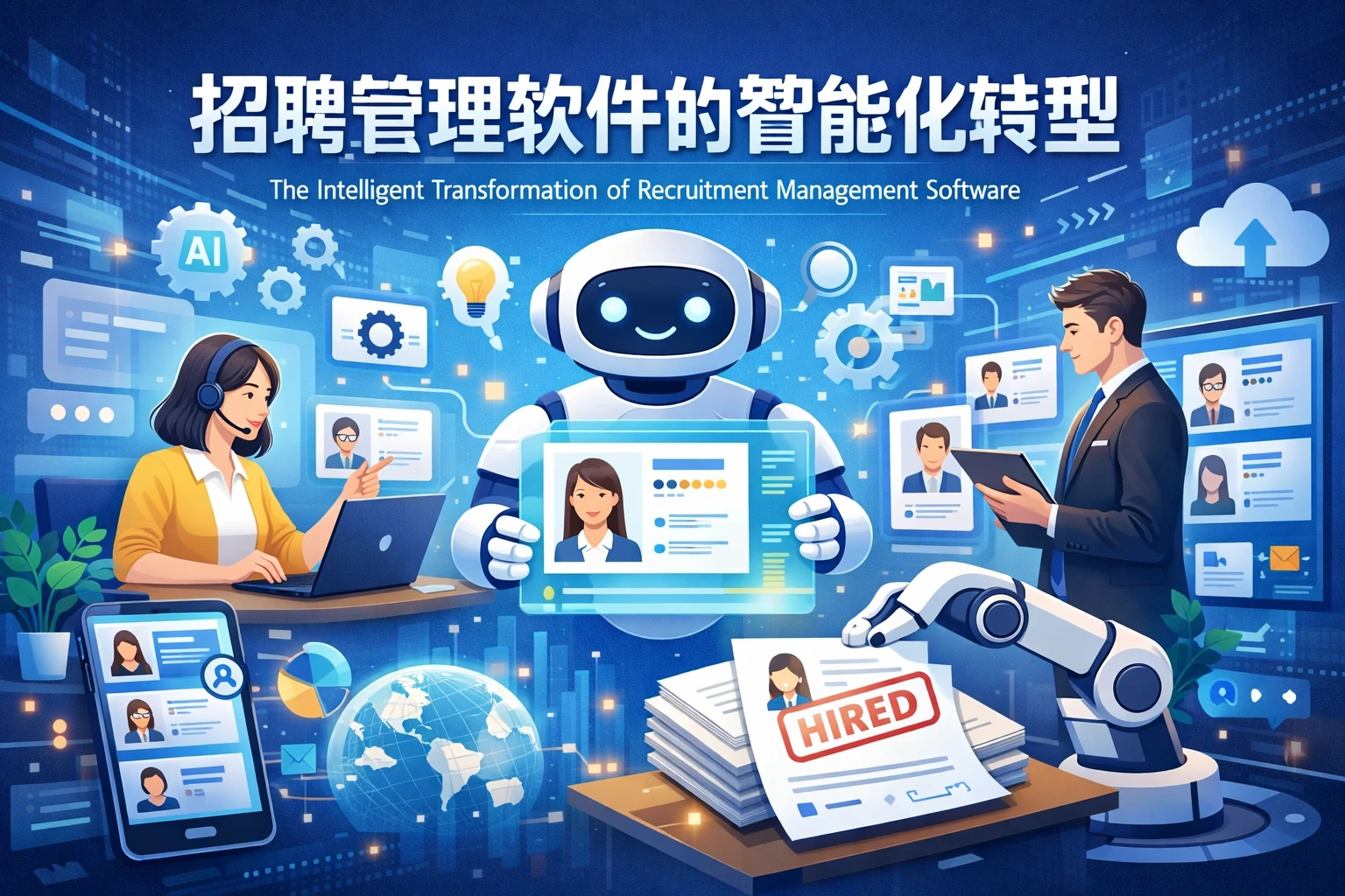 招聘管理软件的智能化转型