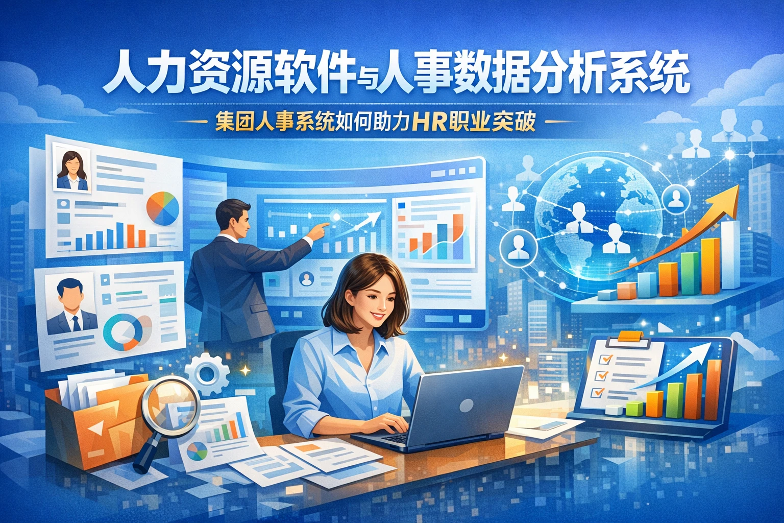 人力资源软件与人事数据分析系统:集团人事系统如何助力HR职业突破