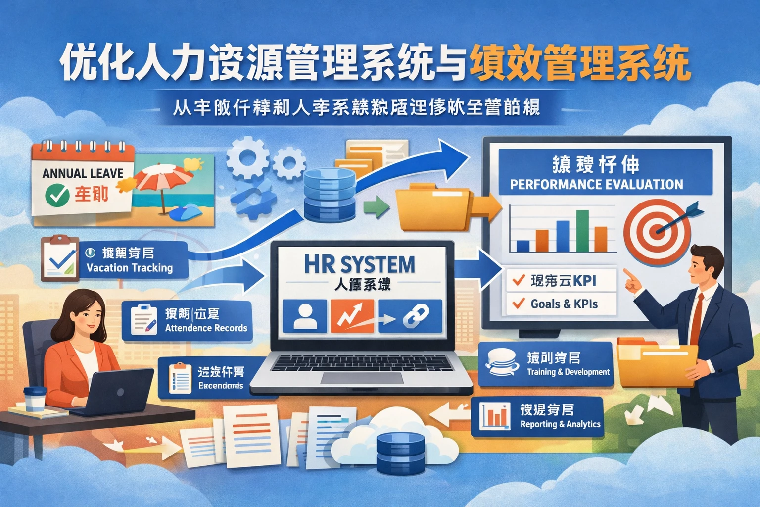优化人力资源管理系统与绩效管理系统：从年假计算到人事系统数据迁移的全面指南