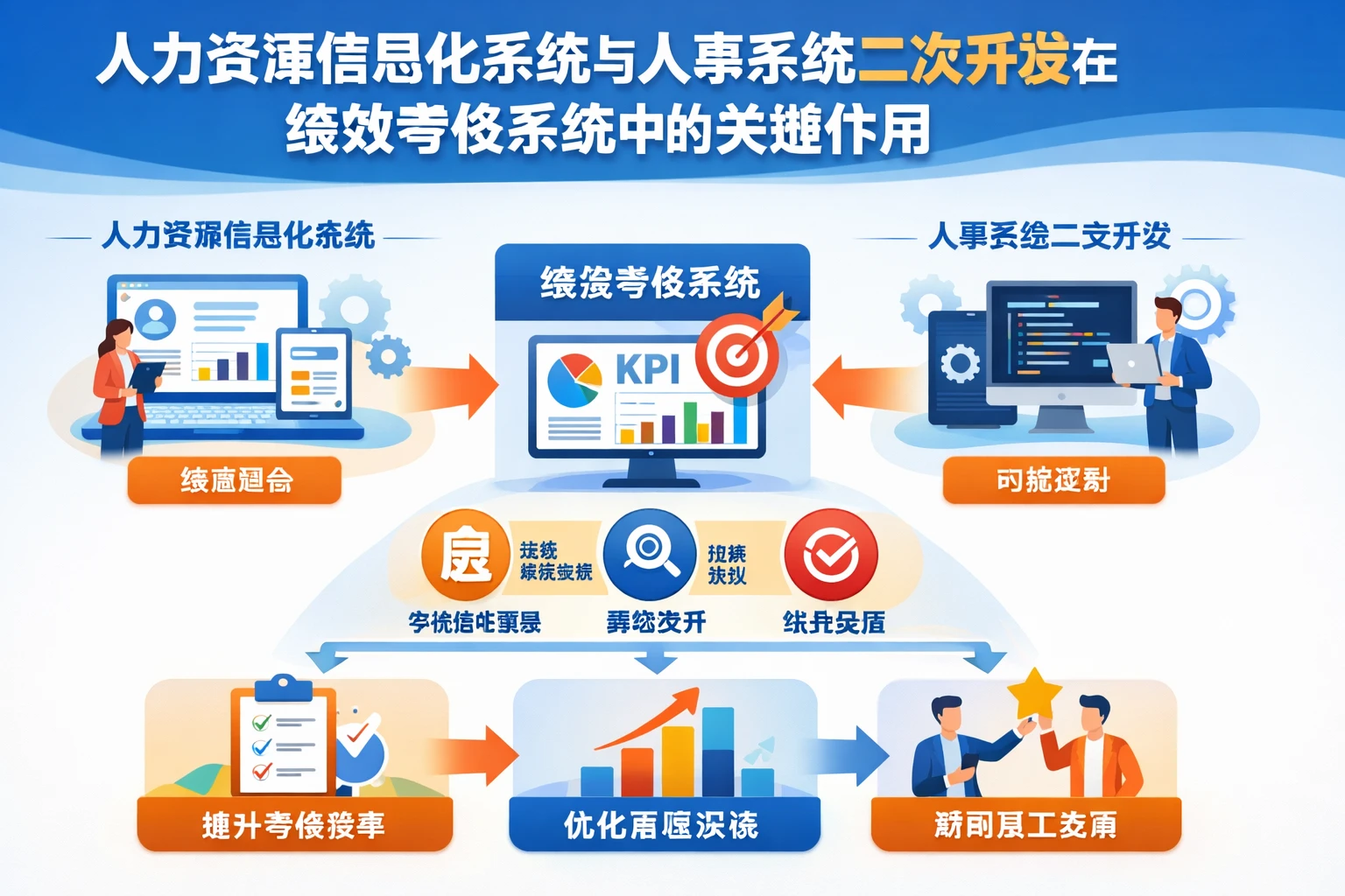 人力资源信息化系统与人事系统二次开发在绩效考核系统中的关键作用