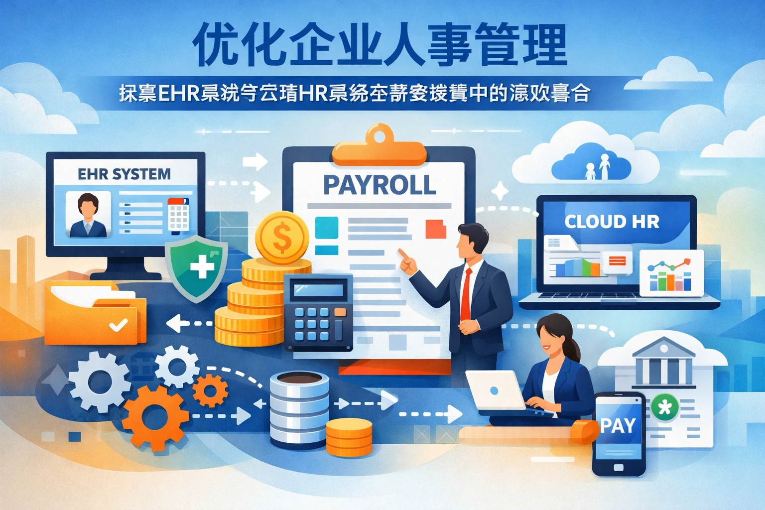 优化企业人事管理：探索EHR系统与云端HR系统在薪资核算中的高效整合