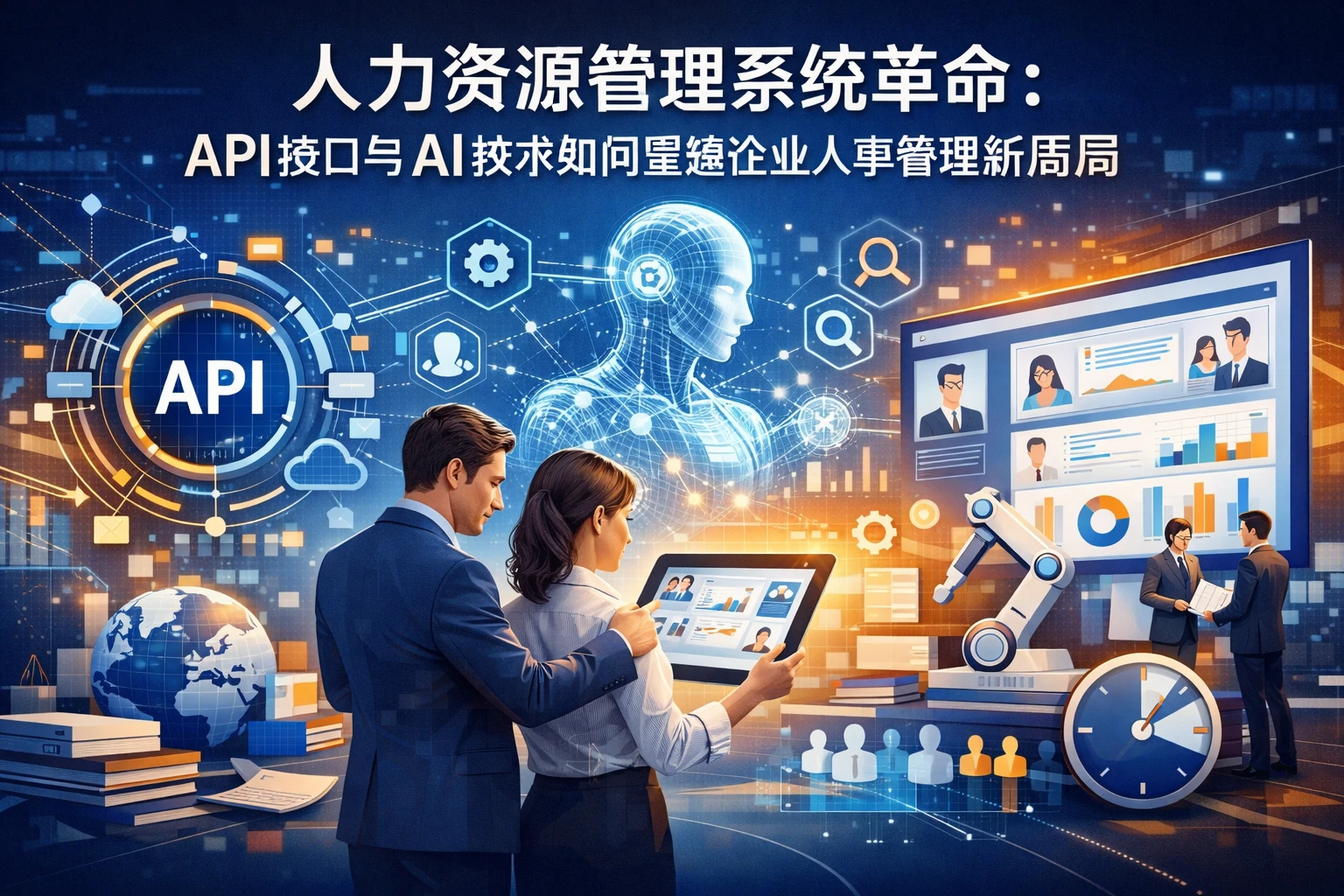 人力资源管理系统革命：API接口与AI技术如何重塑企业人事管理新格局