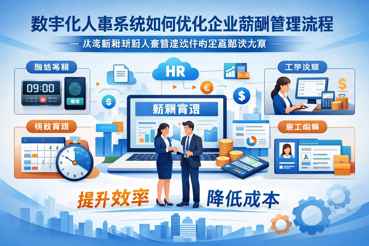 数字化人事系统如何优化企业薪酬管理流程——从考勤排班到人事管理软件的全面解决方案