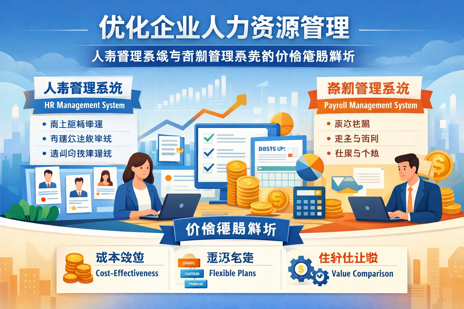 优化企业人力资源管理：人事管理系统与薪酬管理系统的价格策略解析