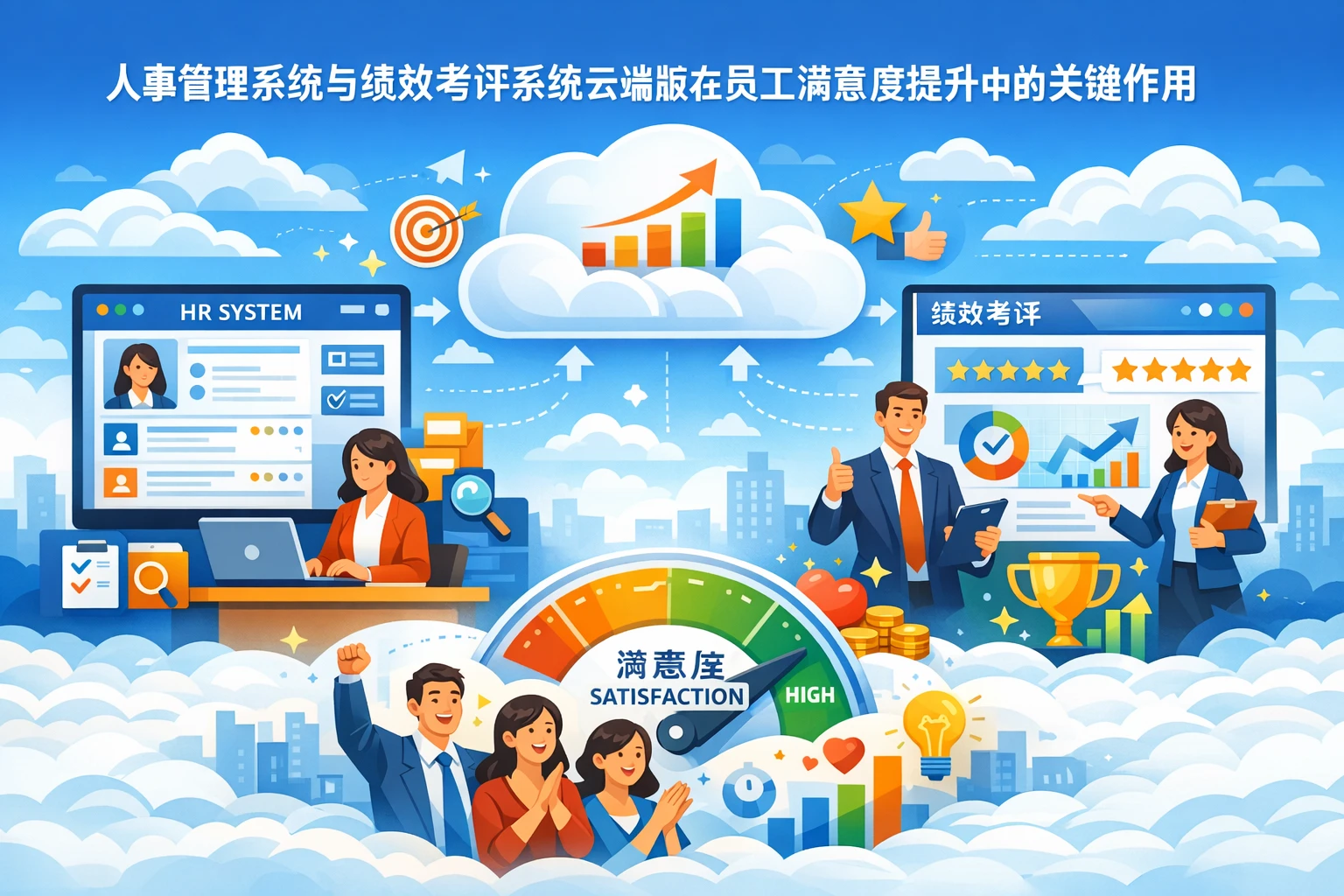 人事管理系统与绩效考评系统云端版在员工满意度提升中的关键作用