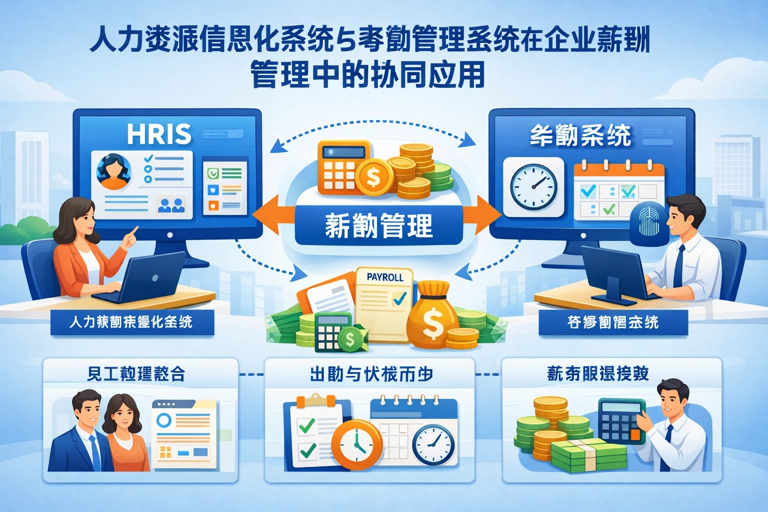 人力资源信息化系统与考勤管理系统在企业薪酬管理中的协同应用
