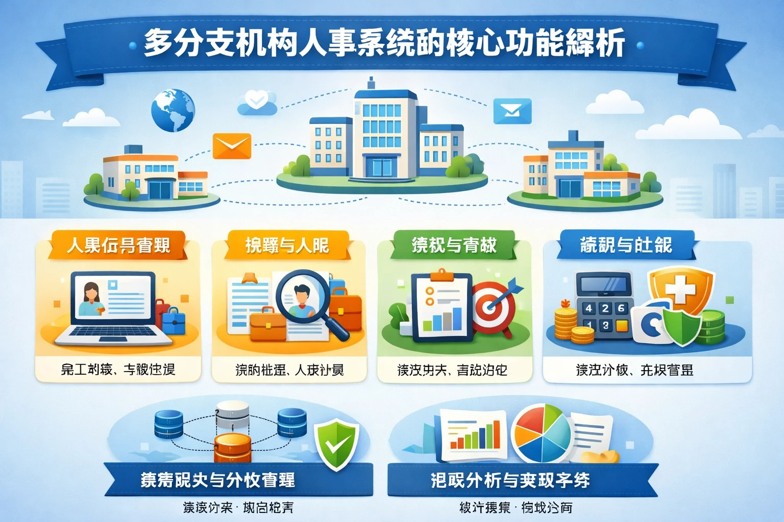 多分支机构人事系统的核心功能解析