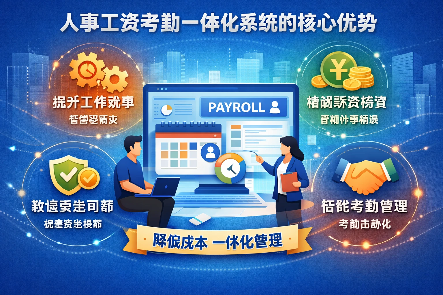 人事工资考勤一体化系统的核心优势