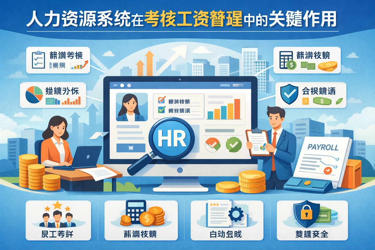 人力资源系统在考核工资管理中的关键作用