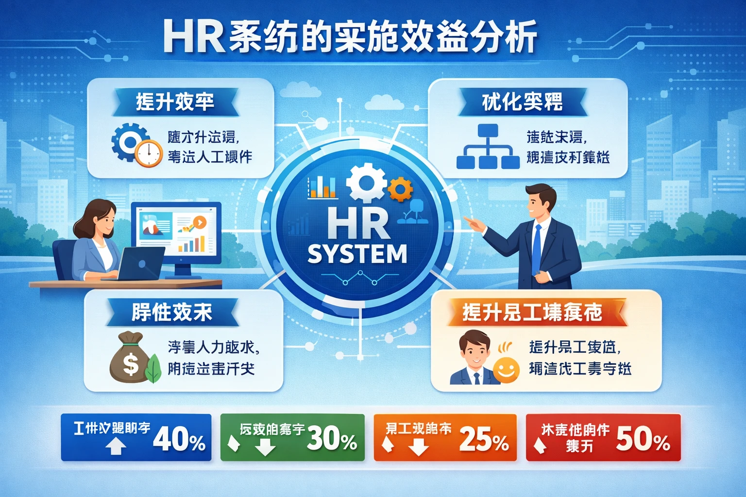 HR系统的实施效益分析