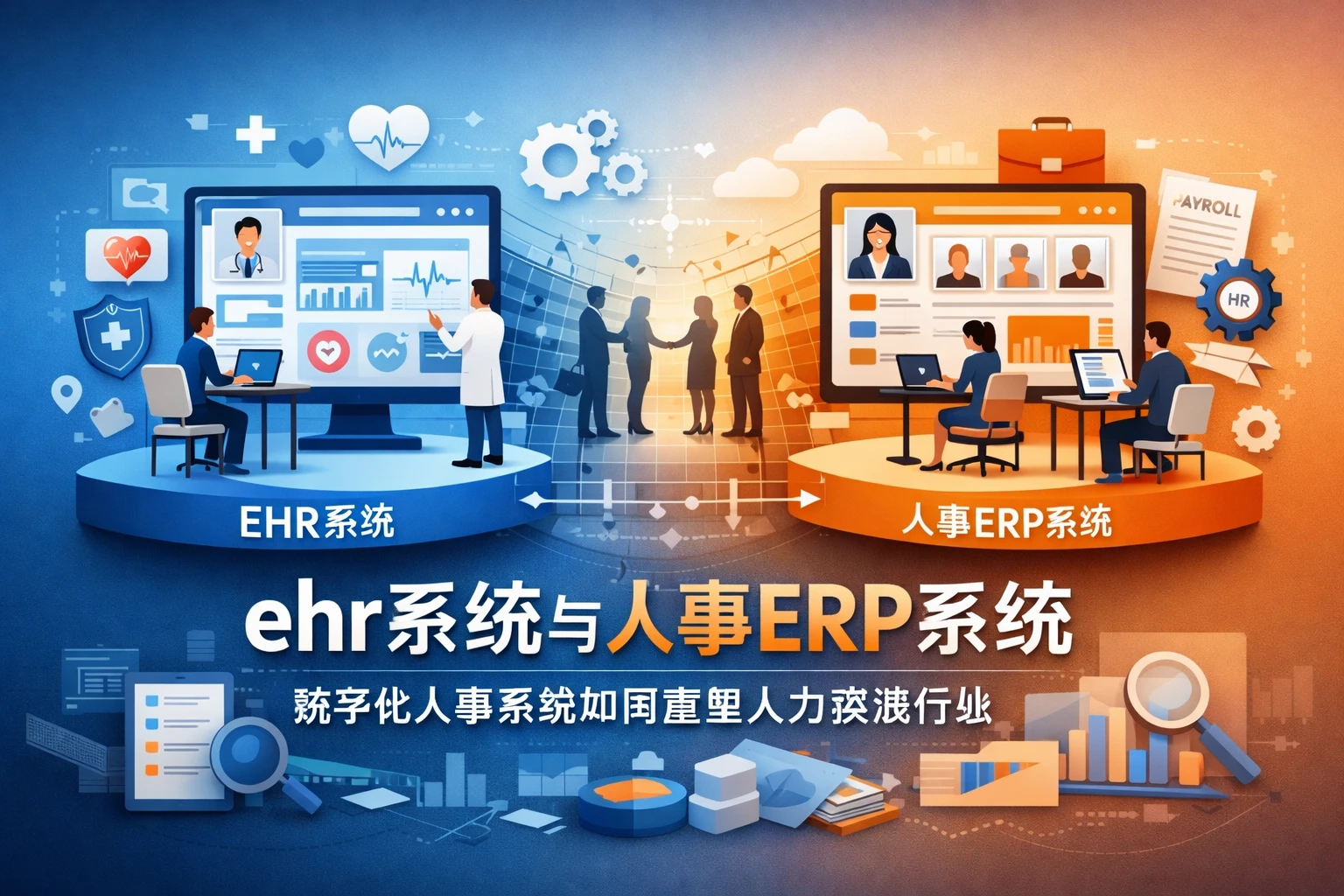 ehr系统与人事ERP系统：数字化人事系统如何重塑人力资源行业
