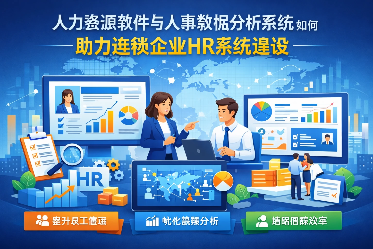 人力资源软件与人事数据分析系统如何助力连锁企业HR系统建设