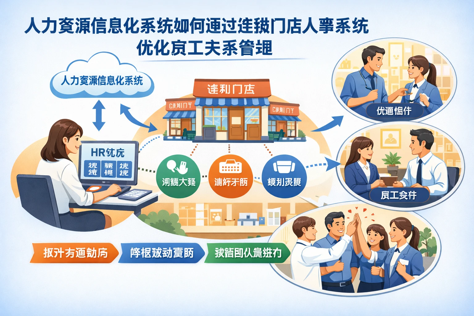 人力资源信息化系统如何通过连锁门店人事系统优化员工关系管理