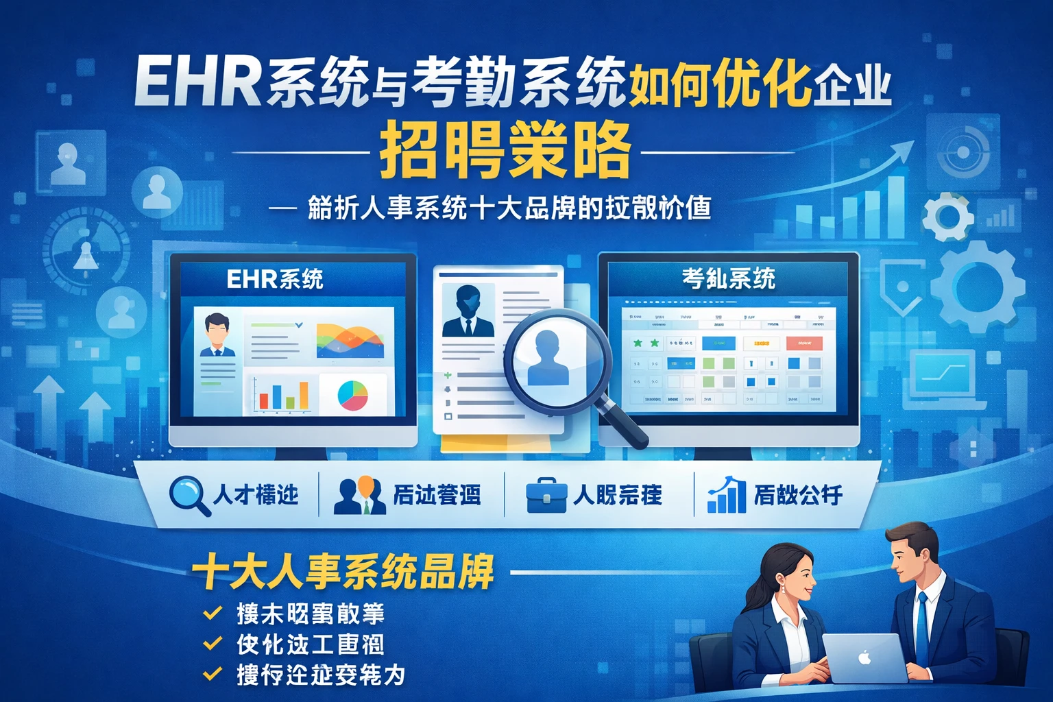 EHR系统与考勤系统如何优化企业招聘策略——解析人事系统十大品牌的应用价值
