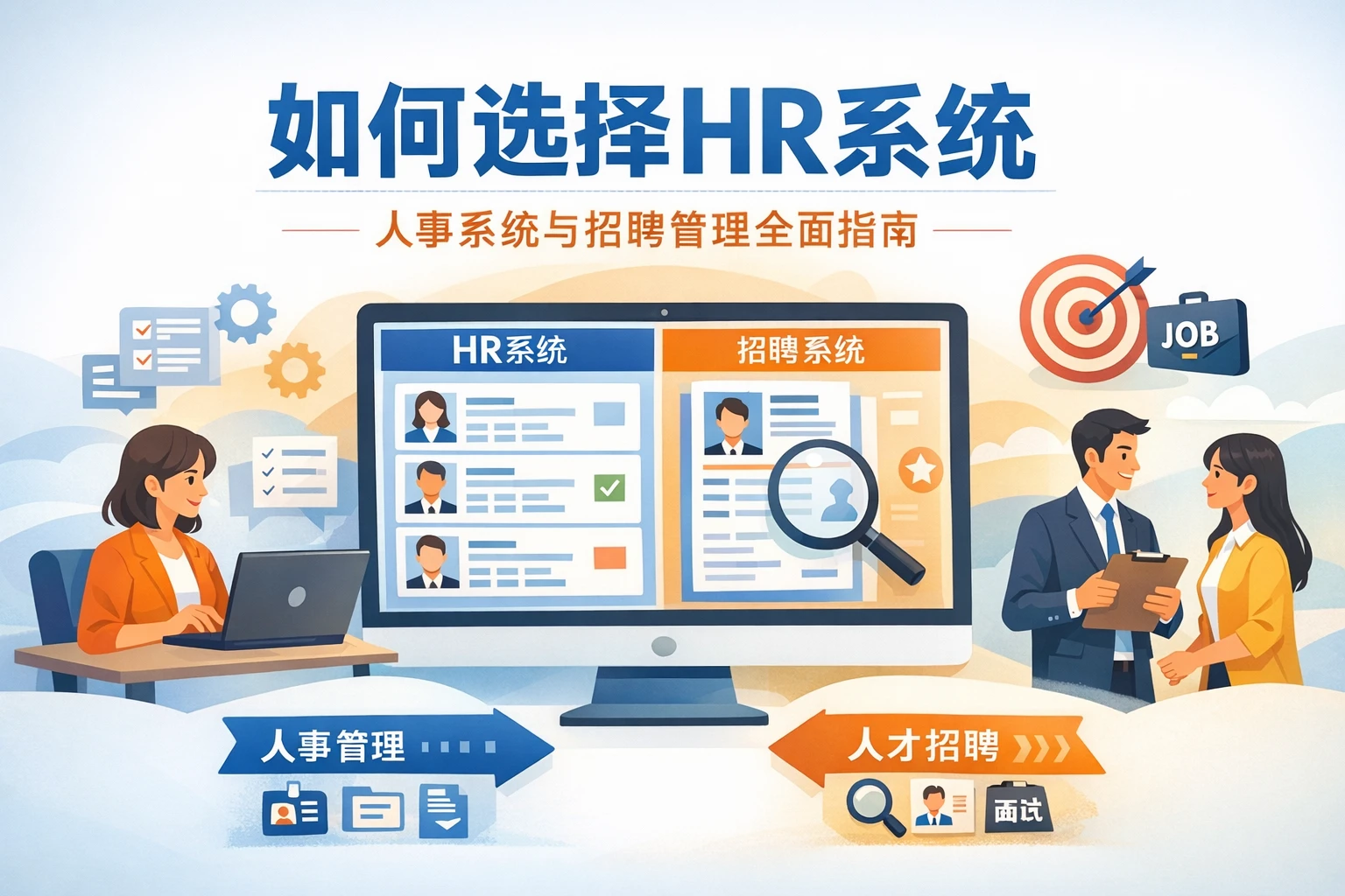 如何选择HR系统：人事系统与招聘管理全面指南