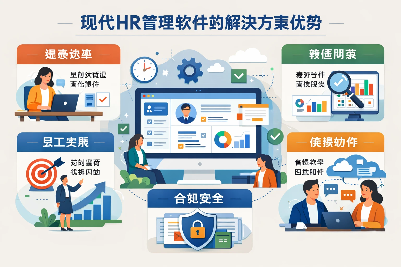 现代HR管理软件的解决方案优势