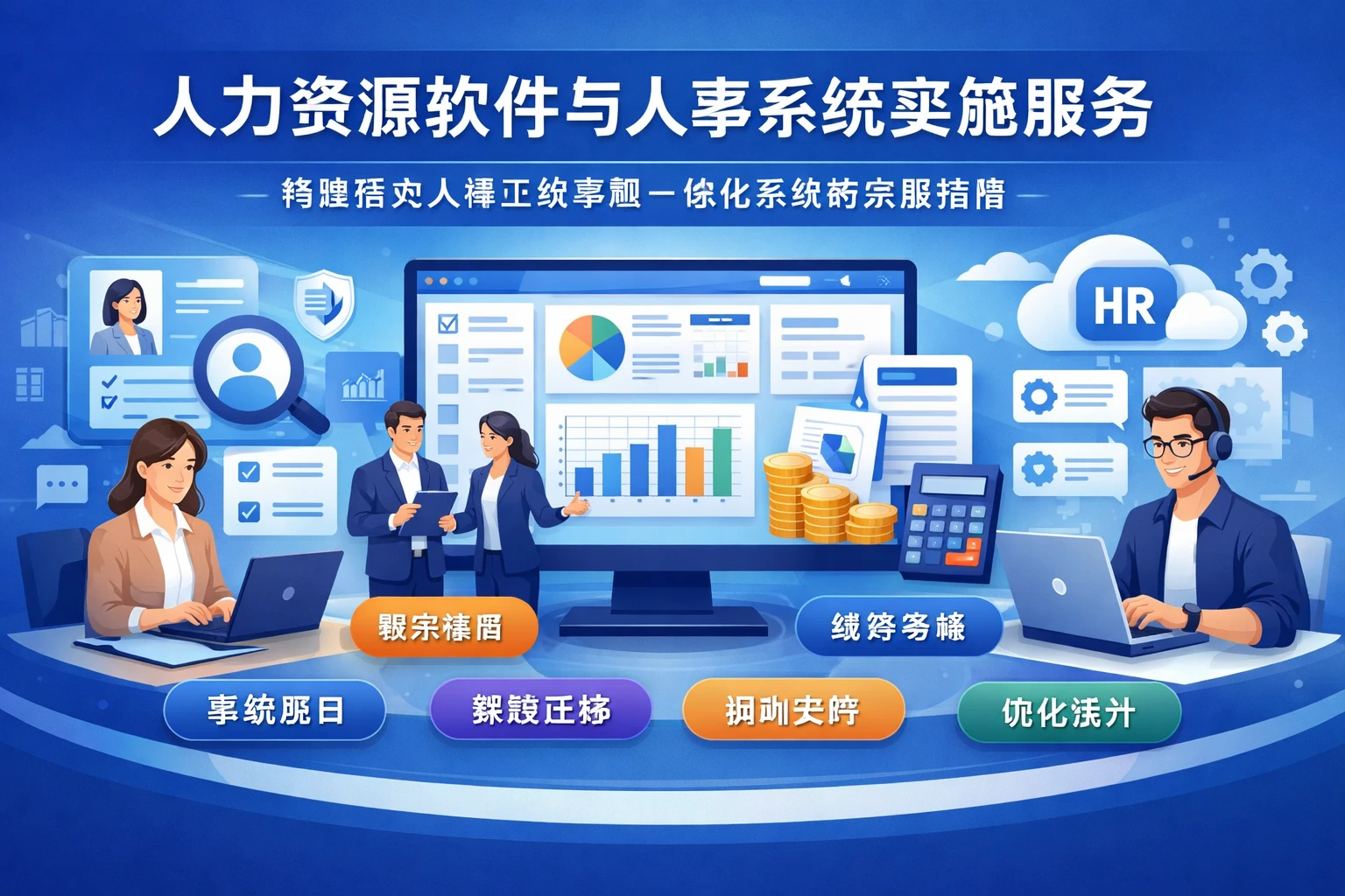 人力资源软件与人事系统实施服务：构建高效人事工资考勤一体化系统的实践指南