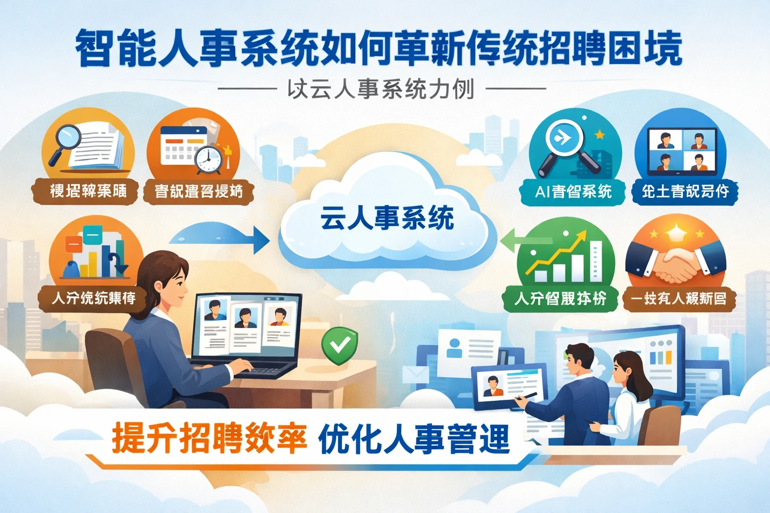 智能人事系统如何革新传统招聘困境——以云人事系统为例