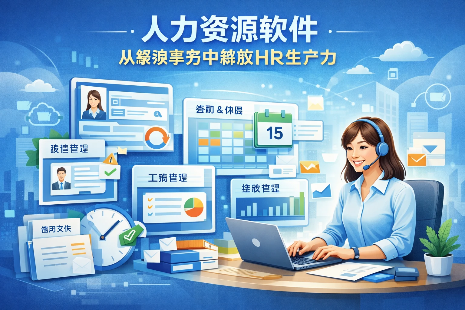 人力资源软件：从繁琐事务中解放HR生产力