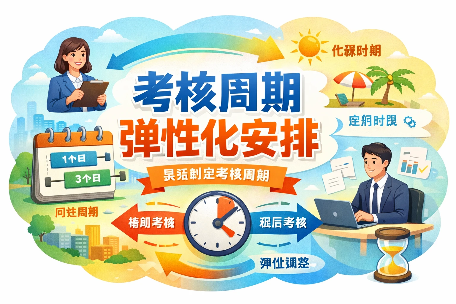 考核周期弹性化安排