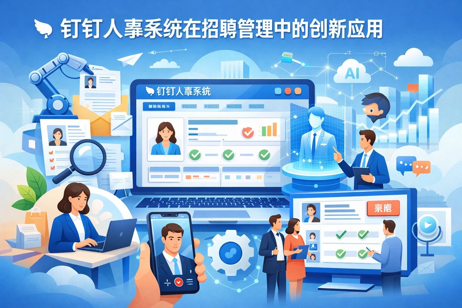 钉钉人事系统在招聘管理中的创新应用