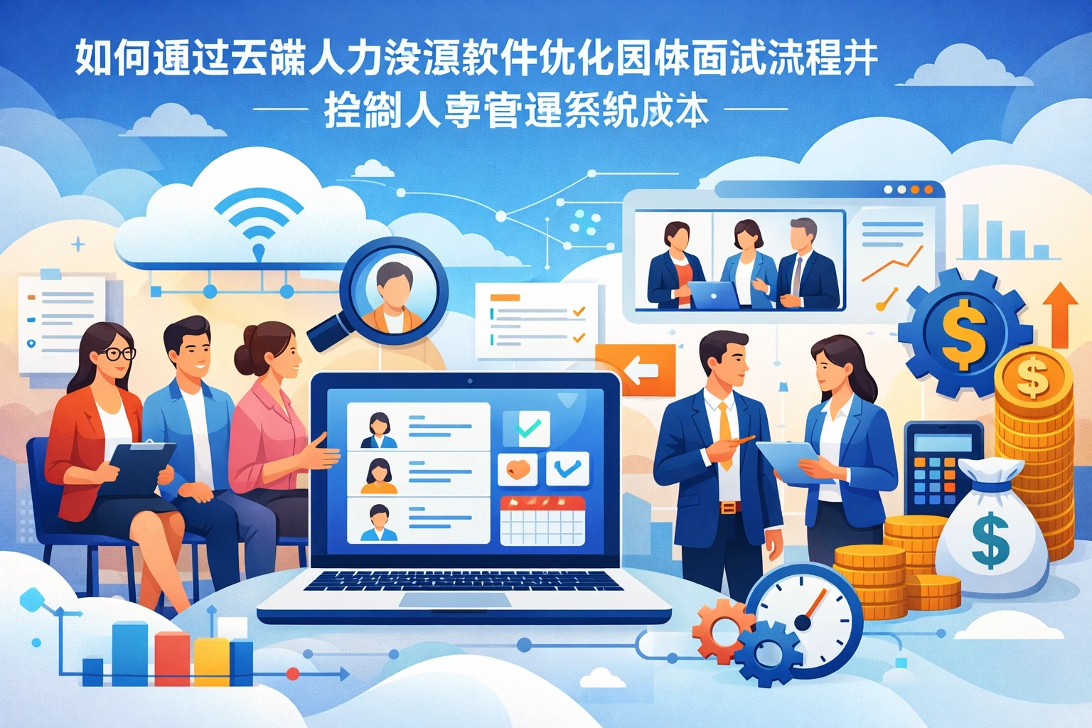 如何通过云端人力资源软件优化团体面试流程并控制人事管理系统成本