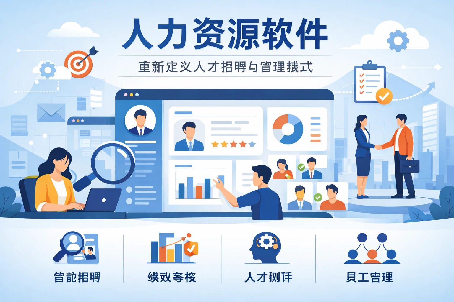 人力资源软件：重新定义人才招聘与管理模式