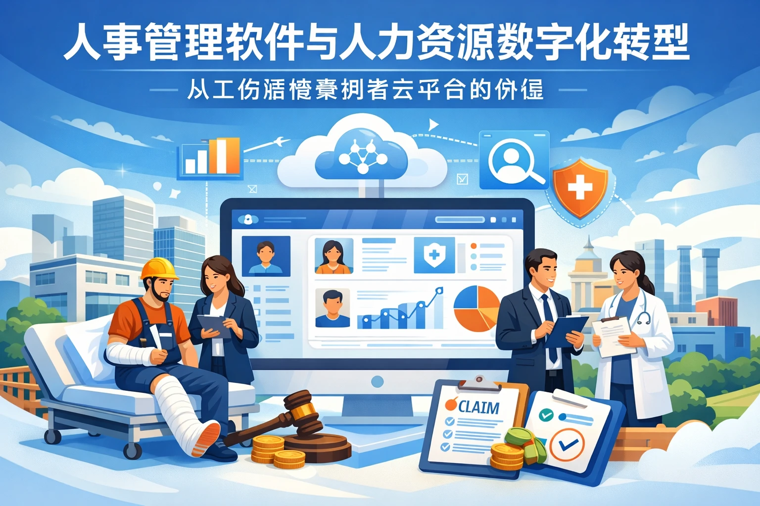 人事管理软件与人力资源数字化转型：从工伤赔偿案例看云平台的价值