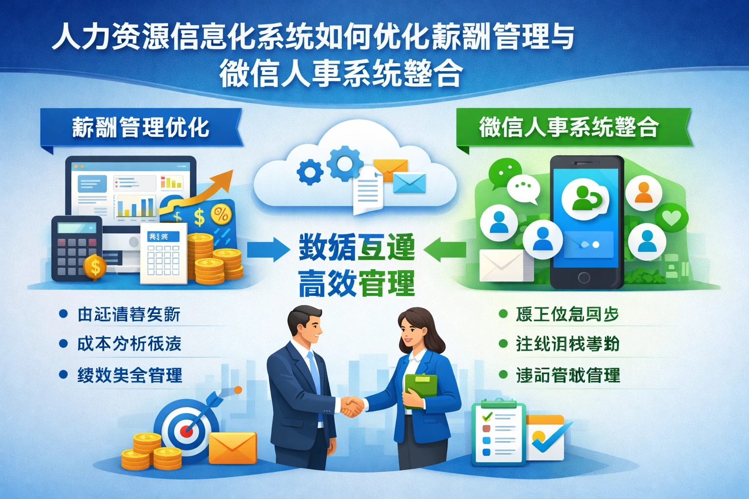 人力资源信息化系统如何优化薪酬管理与微信人事系统整合