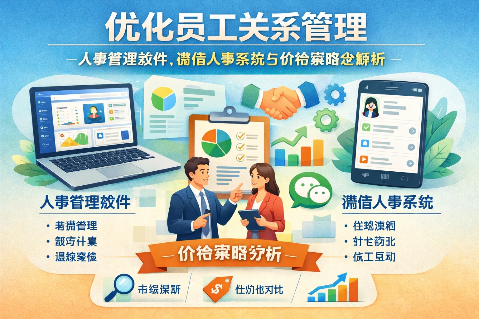 优化员工关系管理：人事管理软件、微信人事系统与价格策略全解析