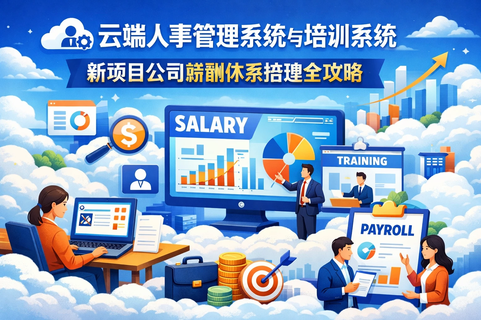 云端人事管理系统与培训系统：新项目公司薪酬体系搭建全攻略