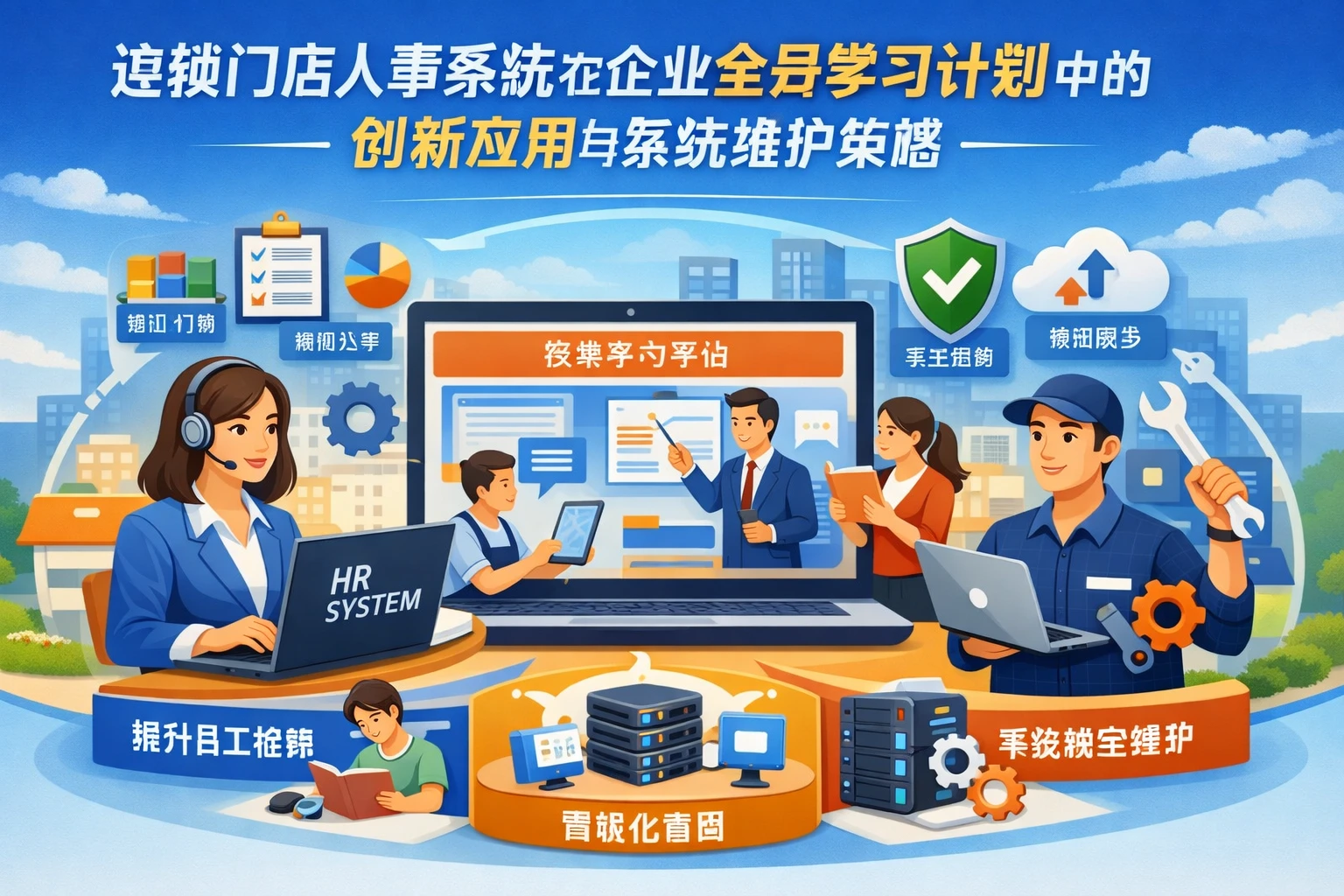 连锁门店人事系统在企业全员学习计划中的创新应用与系统维护策略