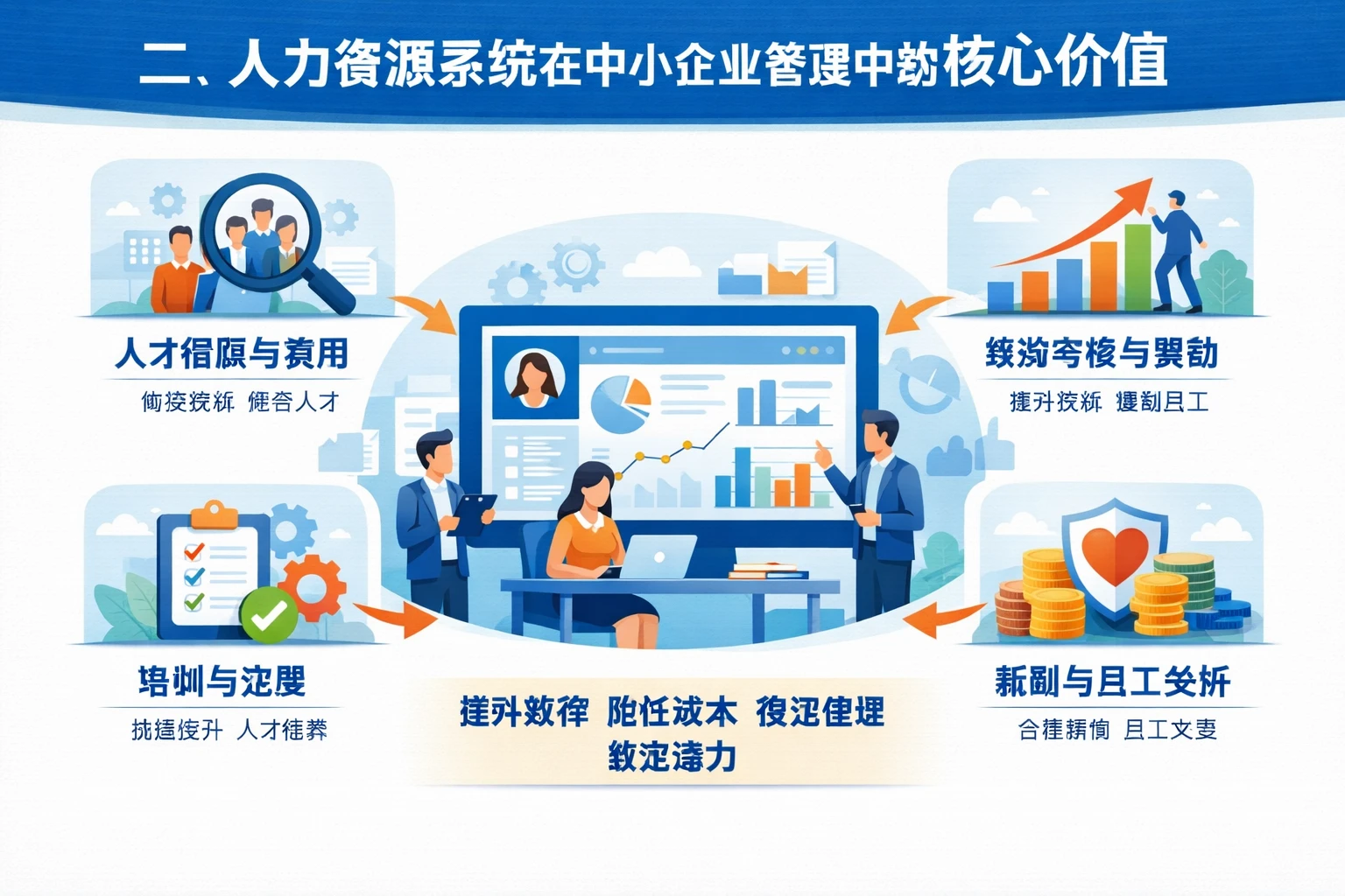 二、人力资源系统在中小企业管理中的核心价值