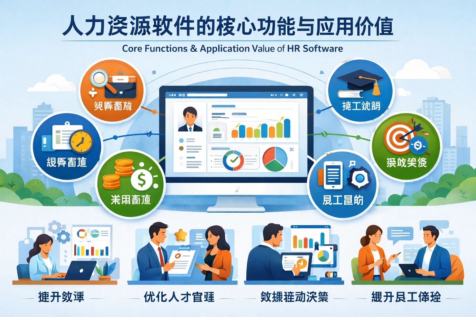 人力资源软件的核心功能与应用价值