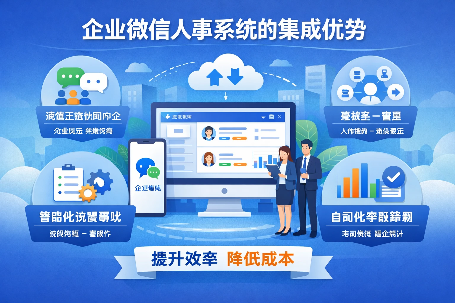 企业微信人事系统的集成优势