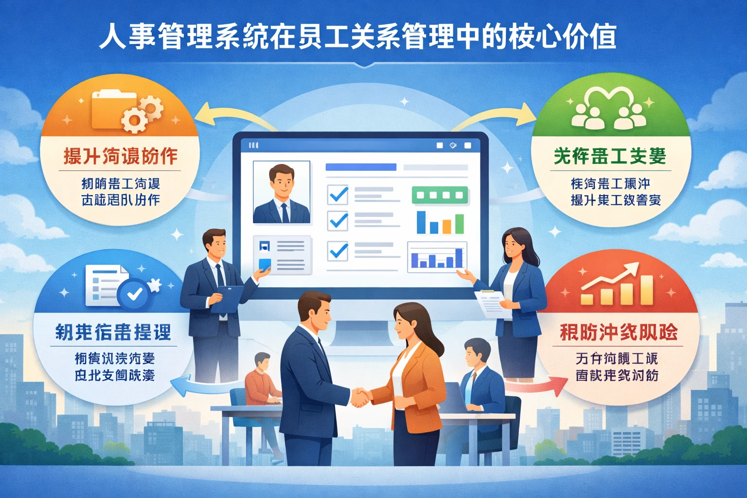 人事管理系统在员工关系管理中的核心价值