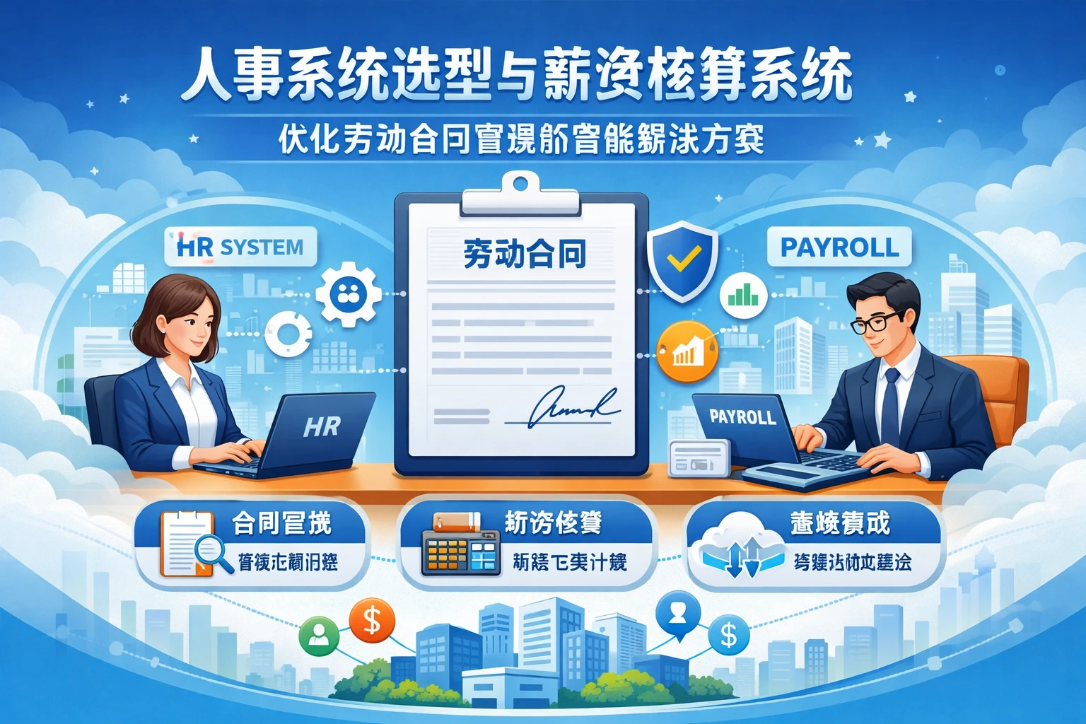 人事系统选型与薪资核算系统：优化劳动合同管理的智能解决方案