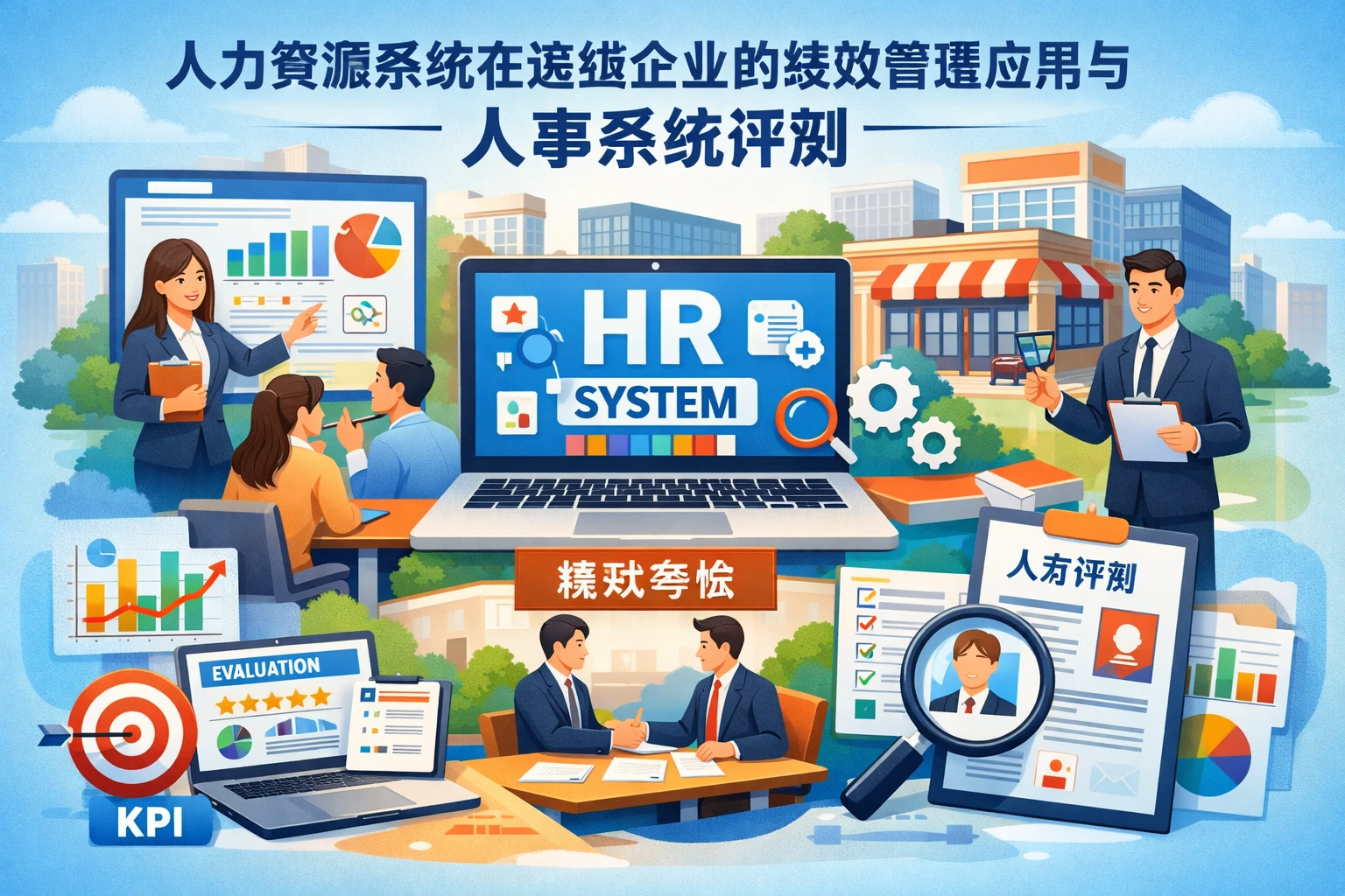 人力资源系统在连锁企业的绩效管理应用与人事系统评测