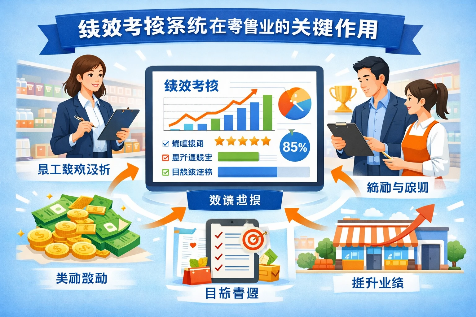 绩效考核系统在零售业的关键作用