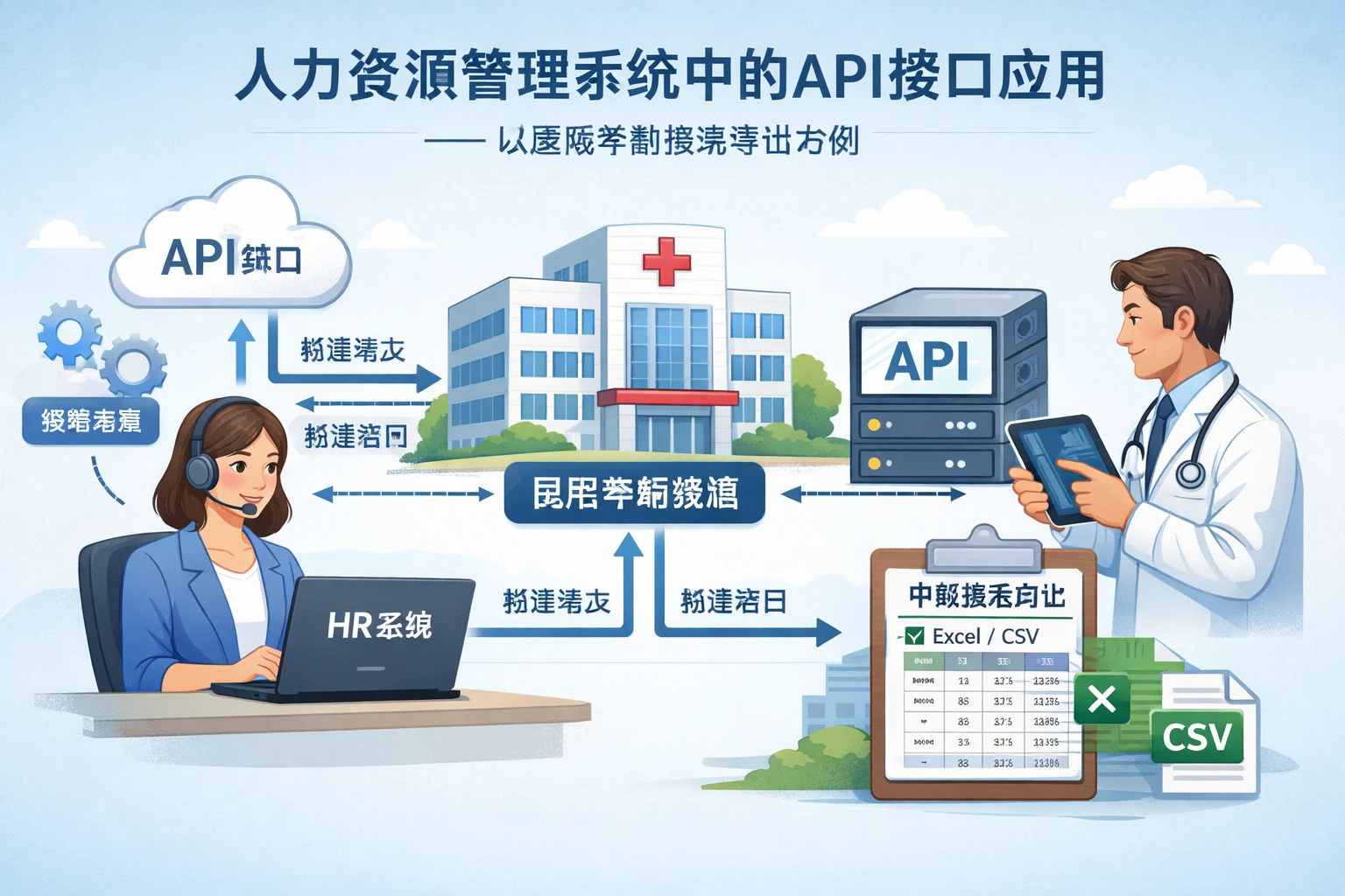 人力资源管理系统中的API接口应用：以医院考勤报表导出为例