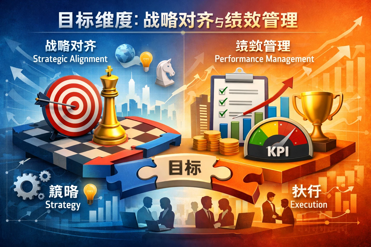 目标维度:战略对齐与绩效管理