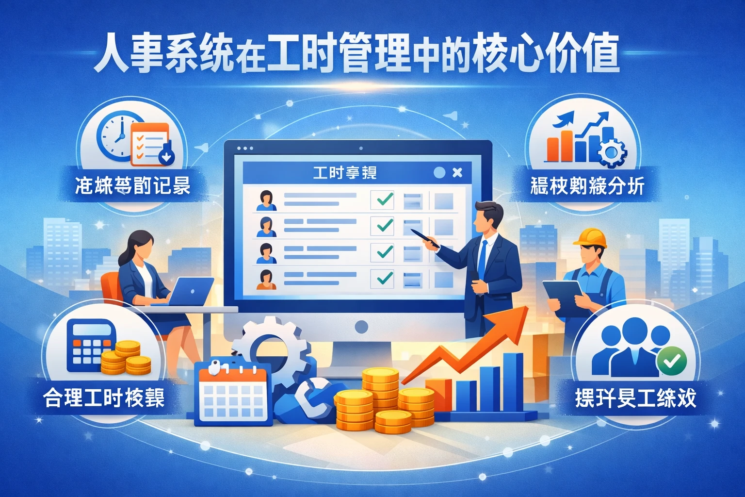 人事系统在工时管理中的核心价值
