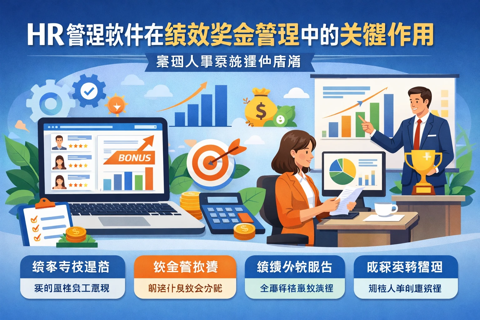 HR管理软件在绩效奖金管理中的关键作用：集团人事系统维护指南