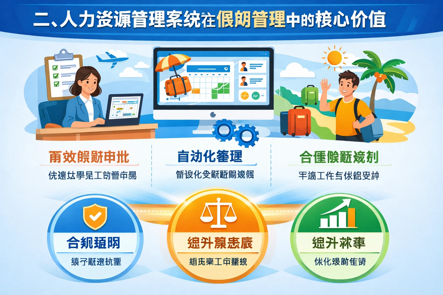 二、人力资源管理系统在假期管理中的核心价值