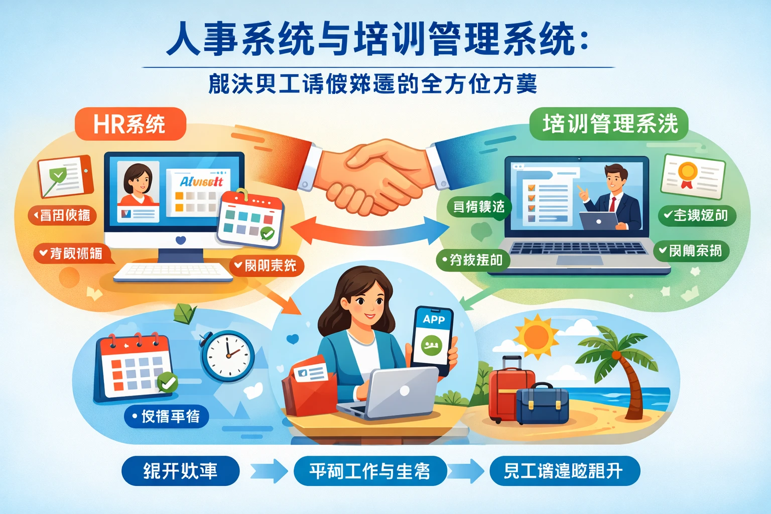 人事系统与培训管理系统：解决员工请假难题的全方位方案